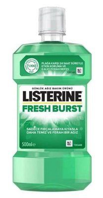 Ополаскиватель для рта Listerine Fresh Burst, 500 мл 0561651032165 фото