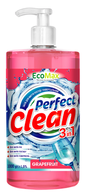 Ecomax Perfect Clean 3 &icirc;n 1 Grapefruit Detergent de spălat vase 00000010052 foto