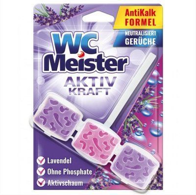 Toaletă bloc WC Meister parfum lavanda 45g ID999MARKET_6250774 foto
