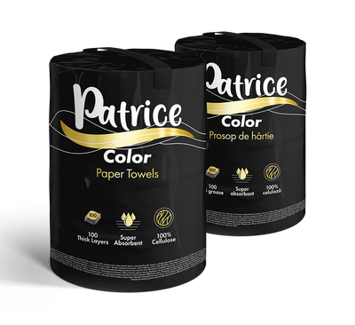 Patrice Prosop Bucatarie Monorola COLOR 2 Straturi 125 foi NEGRU 13231653695244 foto
