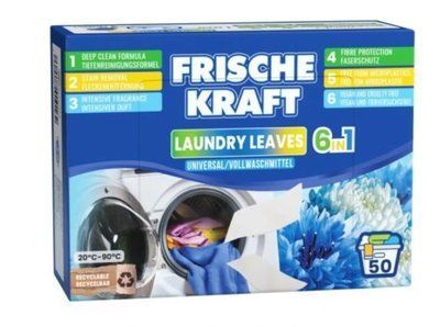 Servetele p/u spalat haine Frische Kraft 6w1 Color 50 buc.  00004253595 foto